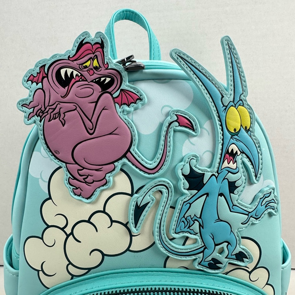 Loungefly Hercules Pain And Panic Mini Backpack & Wallet Set Exclusive LE - Picture 7 of 13